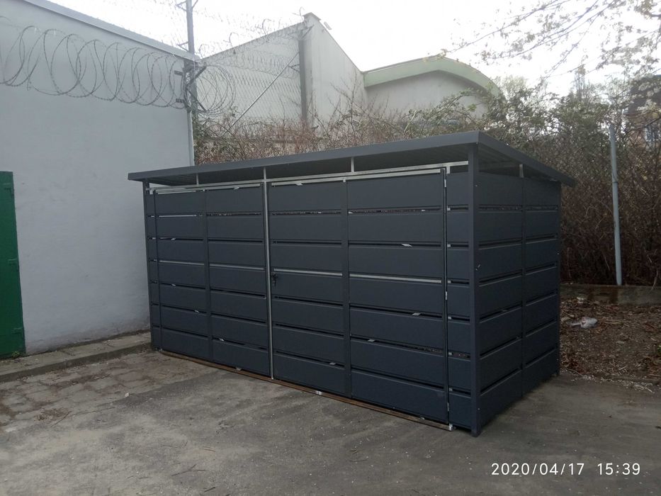 Wiata śmietnikowa panelowa PROMOCJA