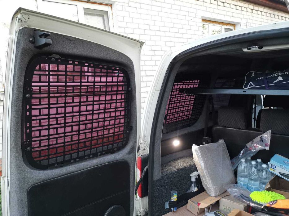 VW Caddy Панелі molle на вікна (захист) Полиця органайзер в багажник