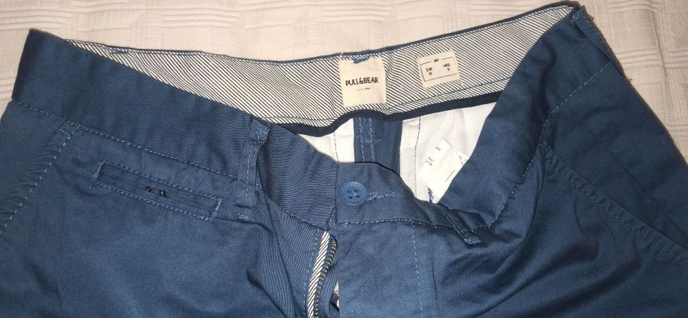 Calças sarja Pull and bear Num 4064586036230275122