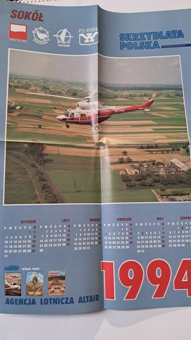 Skrzydlata Polska 5/1993 z kalendarzem na 1994 rok