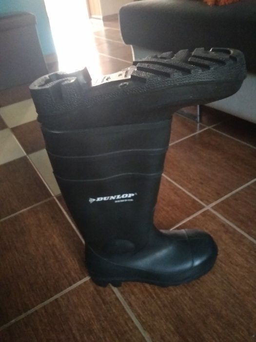 Kalosze Dunlop czarne