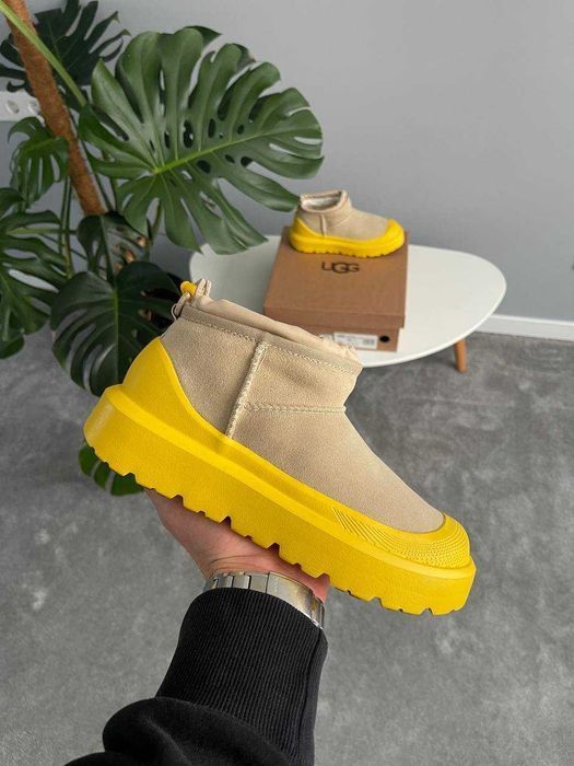 Уггі UGG CI Ultra Mini Weather Hybrid Sand Yellow premium