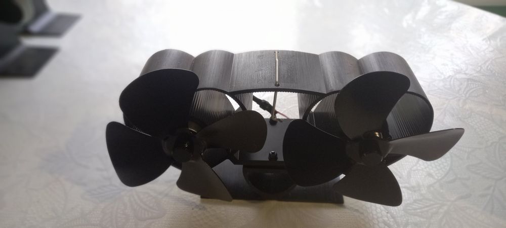 Термоелектричний вентилятор для камінів,буржуйок