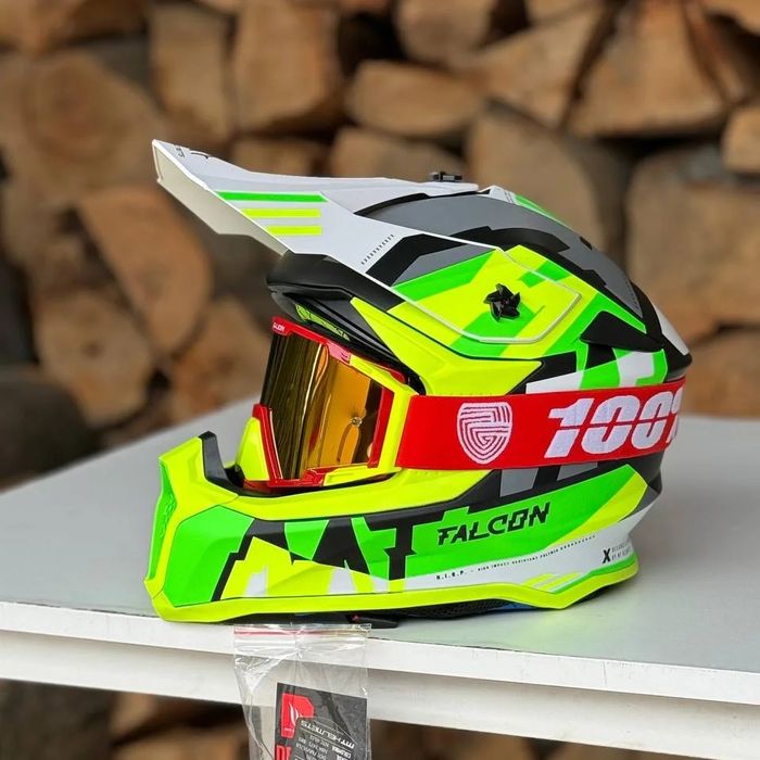 Шлем MT FALCON, мотошлем мт фалкон, шолом для ендуро, мотошолом кросс