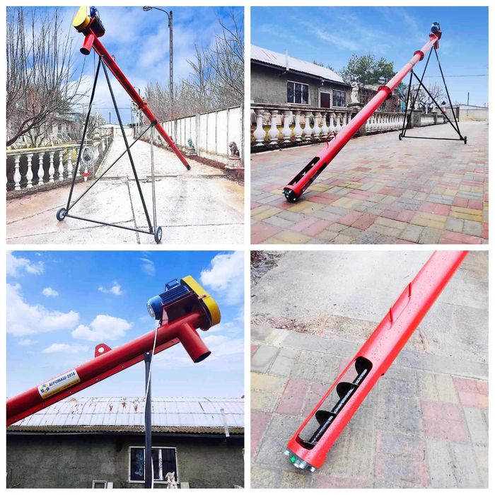 Винтовой погрузчик, шнек, шнековый погрузчик, навантажувач, загрузчик