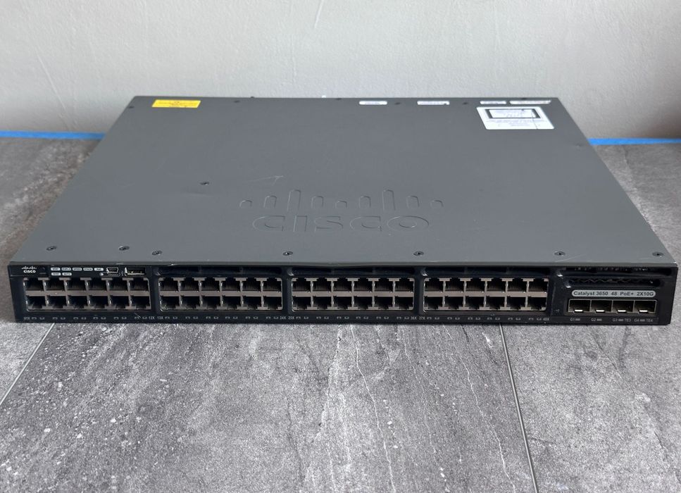 Комутатор Cisco Catalyst WS-C3650-48PD-S