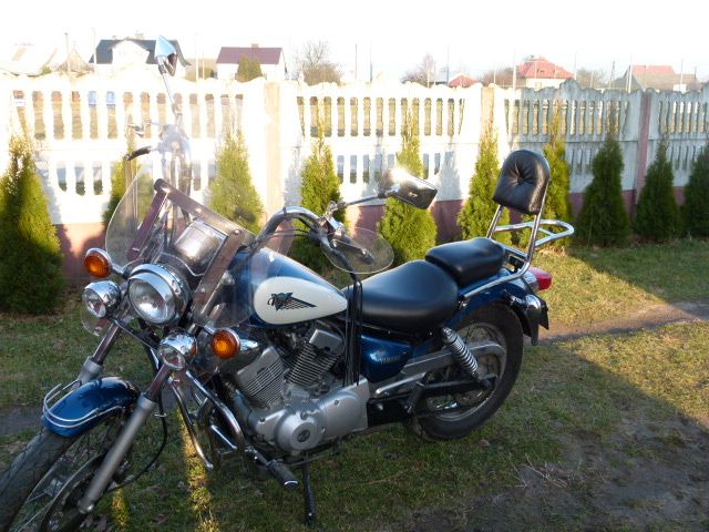 Oparcie pasażera Yamaha XV Virago 125-250  bagażnik