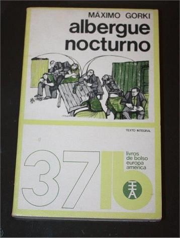 Livro - Albergue nocturno de Máximo Gorki