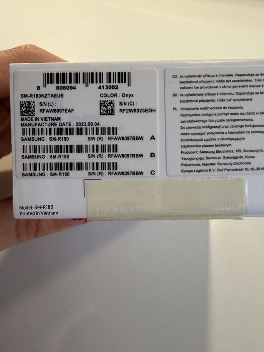 Słuchawki bezprzewodowe Samsung Galaxy Buds Live