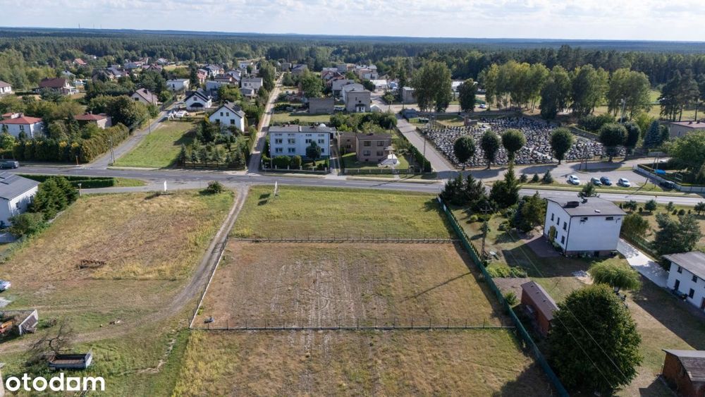 Działka budowlana Strzebiń 1254m2