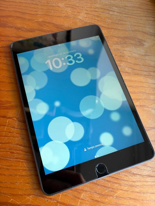 iPad mini 5ª geração – 64GB – Bateria 90% – Com capa e película