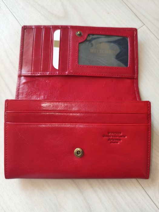 WITTCHEN portfel damski czerwony arizona
