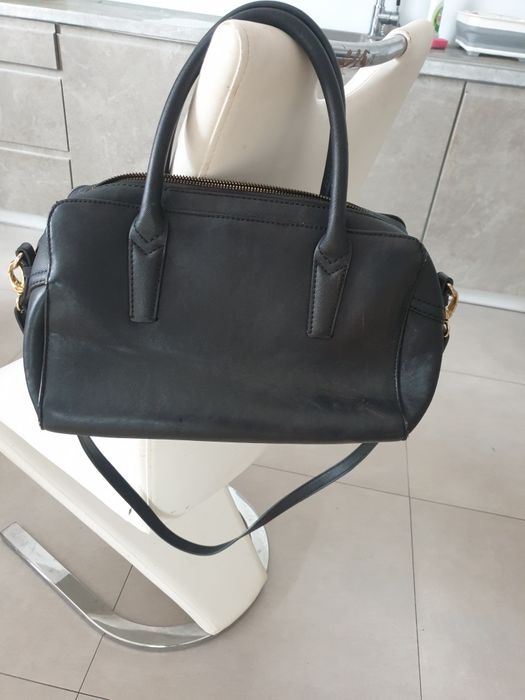 torebka trussardi jeans czarna