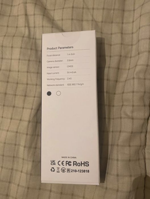 Ear cleaner com câmera.