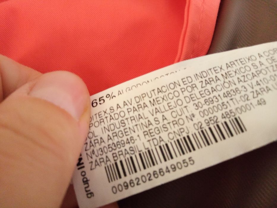 Płaszcz wiosenny Zara Basic