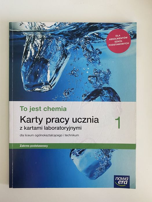 Podręcznik i Karty pracy To jest chemia 1 podstawa