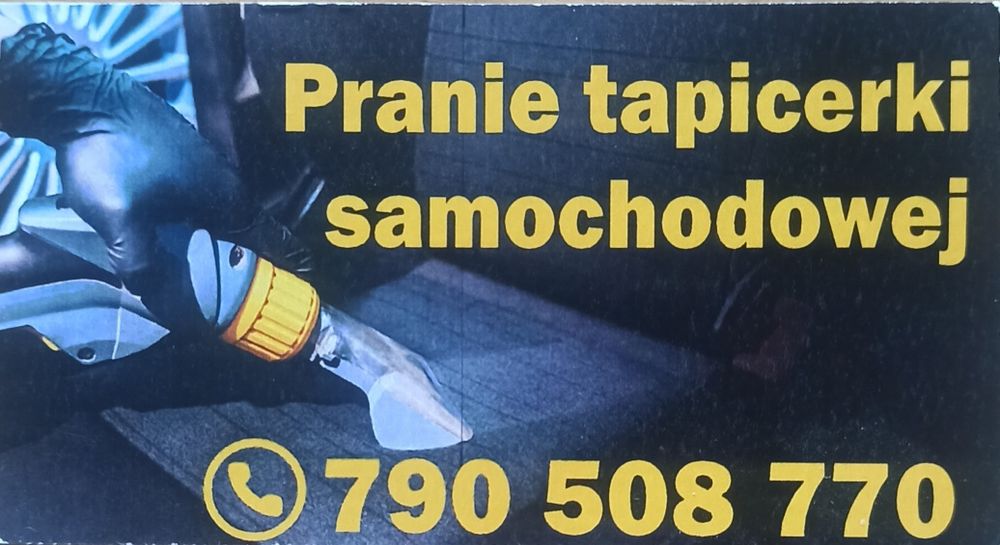 Pranie tapicerki samochodowej