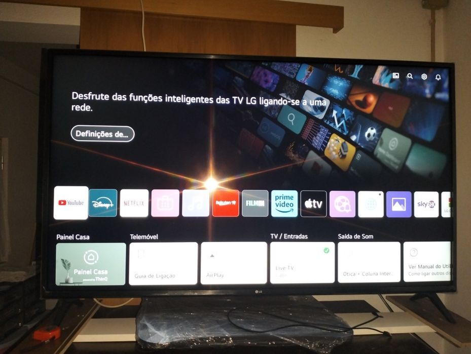 TV LG 55 " ( 140cm na diagonal)