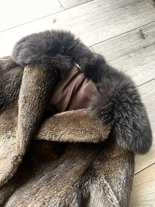 Naturalne futro - płaszcz