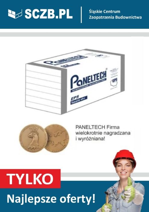 Styropian Paneltech Fasadowy podłogowy grafitowy 033 038  eps100 032