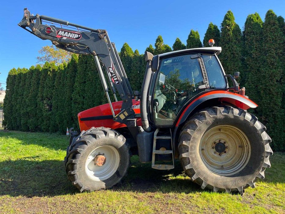 Same Iron 130 Deutz Fahr z ładowaczem czołowym