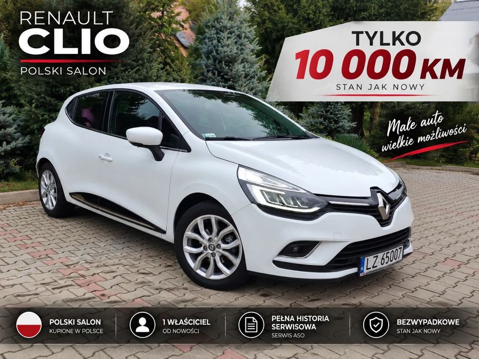 Renault Clio Jak NOWE tylko 10 tyś przebiegu salon polska