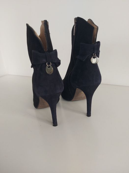 Buty damskie botki skórzane Marian w rozmiarze 38