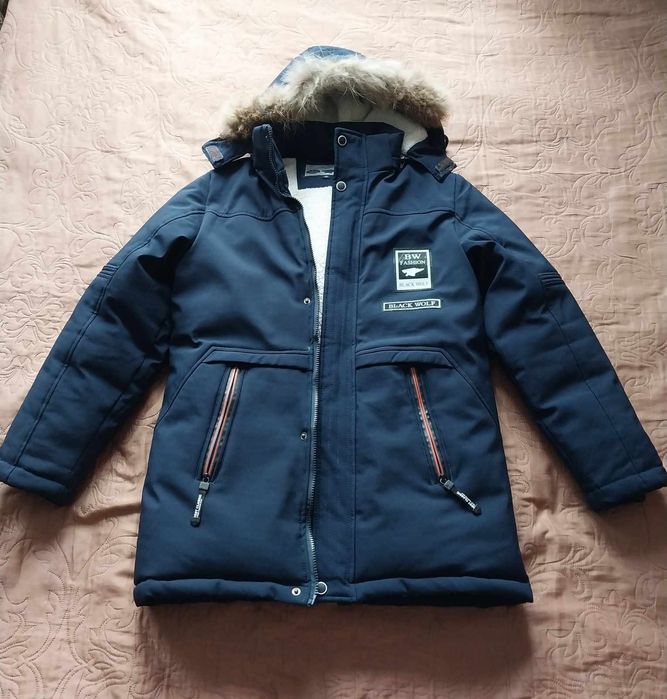 Куртка зимова тепла підліткова 48