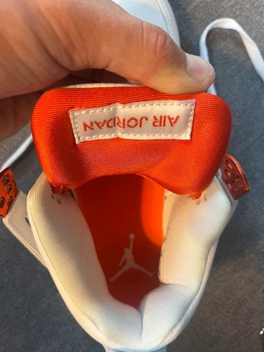 Jordan 4 biało czerwone