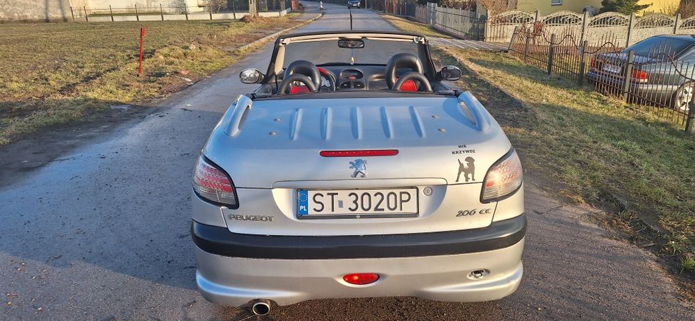 Peugeot 206cc ZAMIANA kabriolet