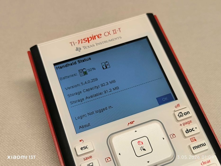 Kalkulator graficzny Texas Instruments TI-nspire CX II-T