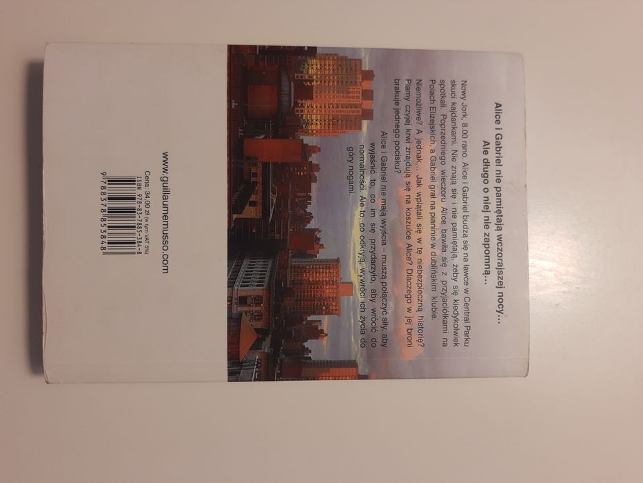 Guillaume Musso Central Park