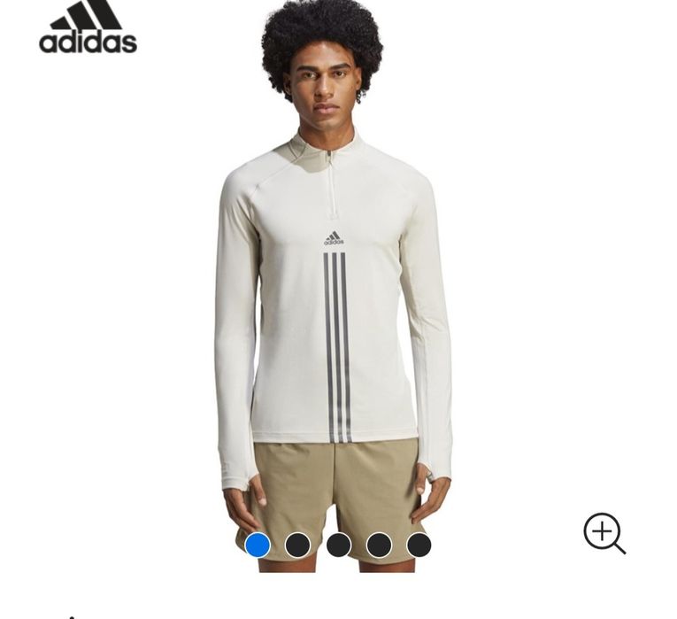 Лонгслів, зіпка, спортивна кофта Adidas,  розмір М