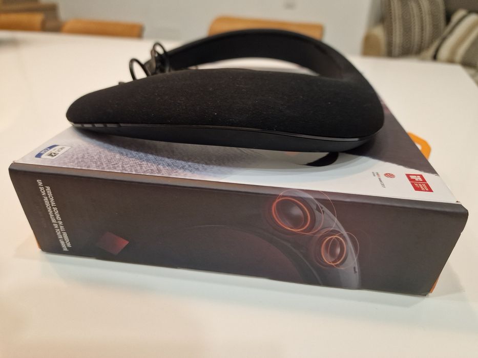 Coluna de som para pescoço bluetooth