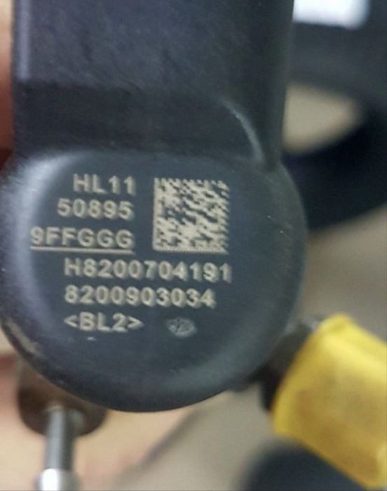 Форсунка 8200704191, 166008052R Continental H8201100113 166006212R для Dacia Nissan Renault, Kangoo, Megane, Laguna, Scenic, Flunce 1.5 dCi  1.6 2,0