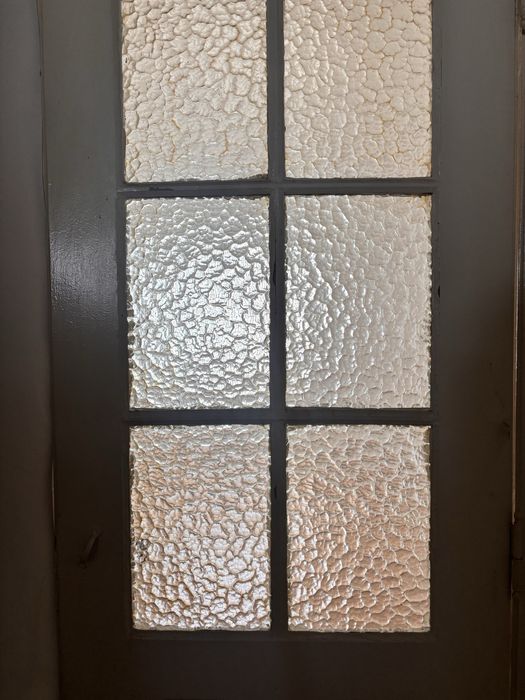 Porta Madeira Maciça com Vidro