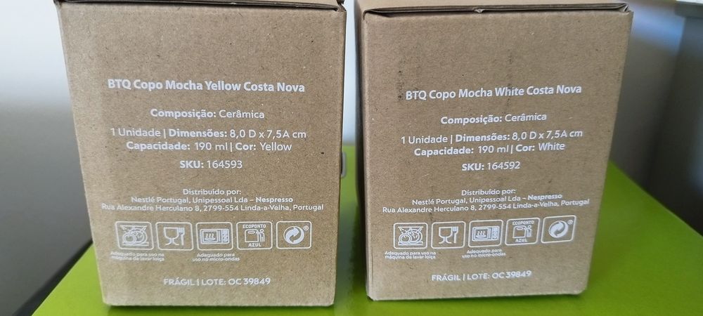 Copos Costa Nova