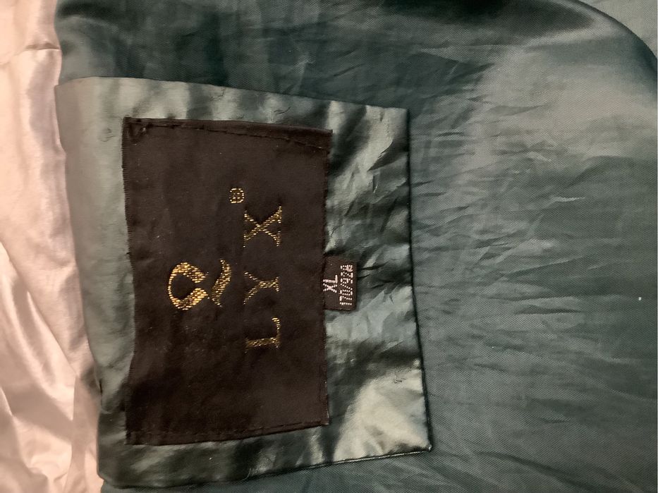 Nowa kurtka ciemnozielona z kapturem Lyx rozmiar XL