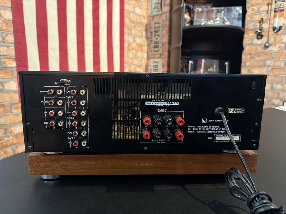 Retrospekcja Akai AM-35 Made in Japan okazja