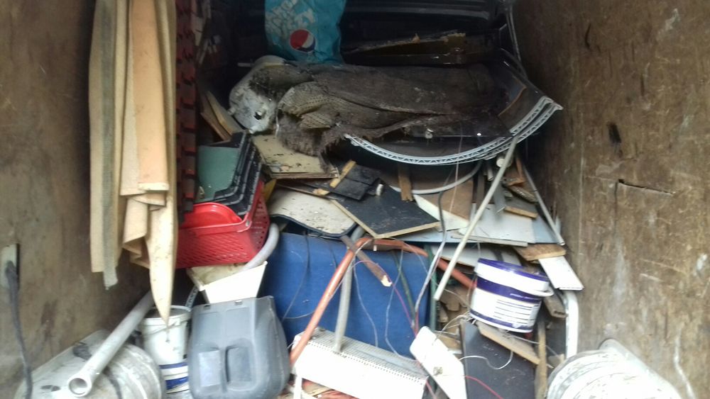 Wywóz śmieci odpadów styropian papa