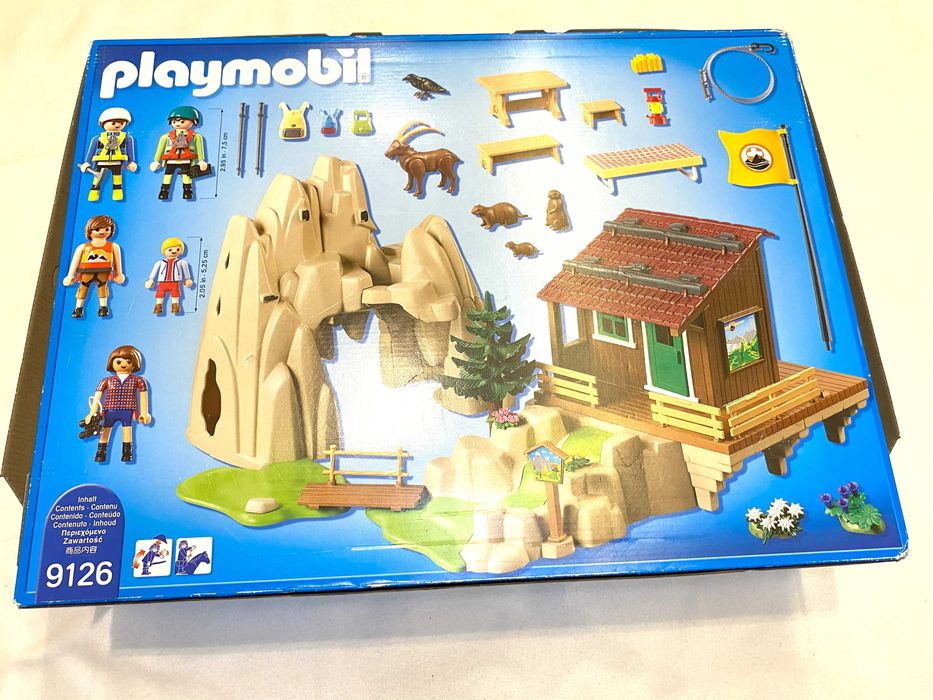 9126 Playmobil Action "Góra wspinaczkowa ze schroniskiem"