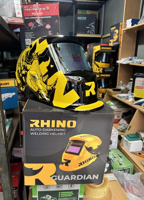 Маска для сварки хамелеон EdonED-20000 Rhino Викинг 222RN RhinoСтраж