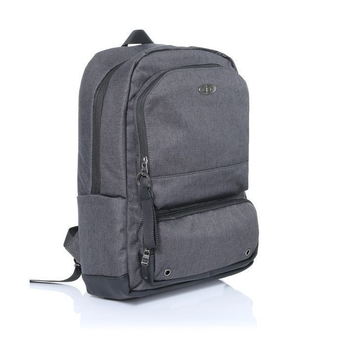 Plecak na laptopa do notebooka 15.6" ART BP-0362 szary 2 komory