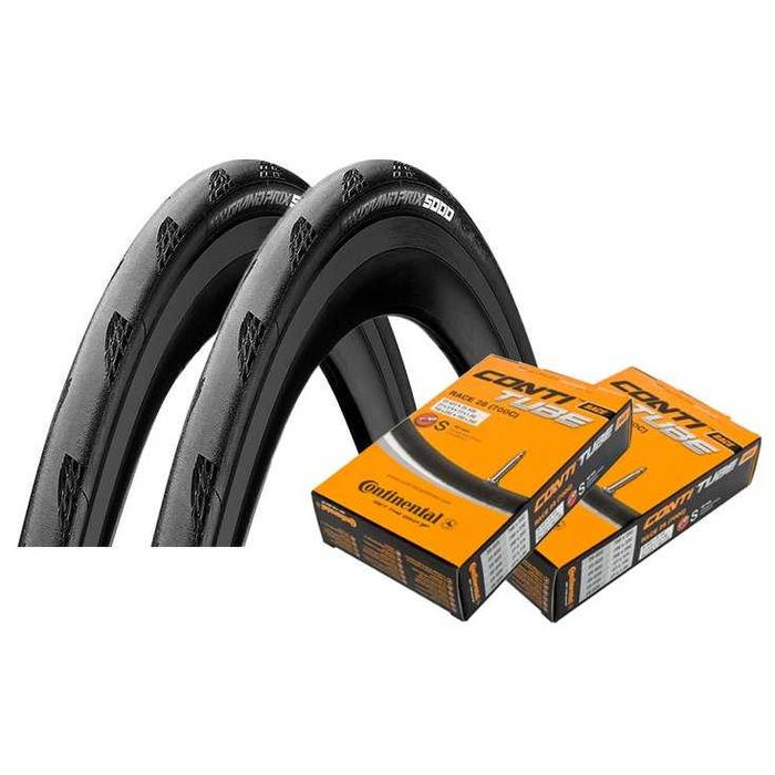 Комплект покрышек Continental Grand Prix 5000 и камер Continental Race