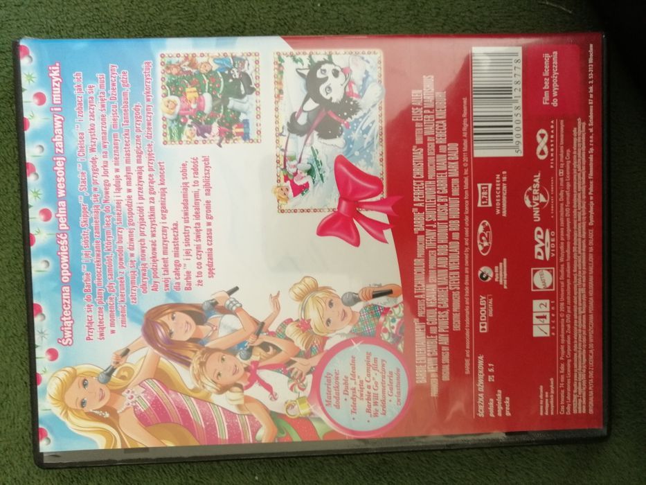 Barbie idealne święta - płyta DVD