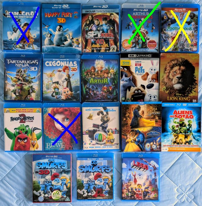 Blu-ray - De colecção (v. 8 fotos)