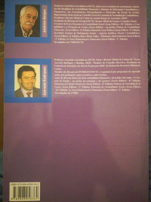 Contabilidade e Finanças para a Gestão