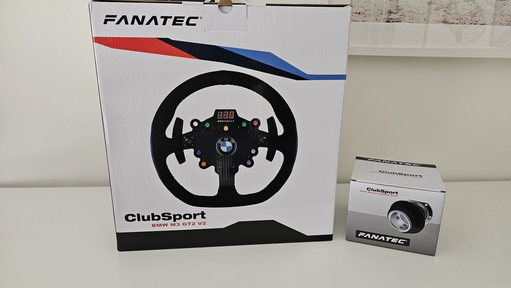 Fanatec ClubSport Steering Wheel BMW M3 GT2 V2 Aldoar, Foz Do