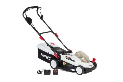 kosiarka akumulatorowa silnik indukcyjny nac 18v 33cm bateria 4ah ładowarka
