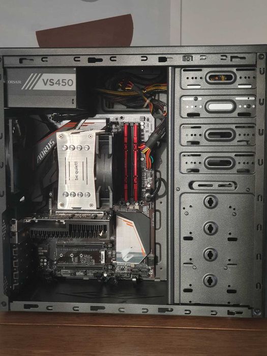 Computador fixo, i5 8ºgeração, 16GB RAM, SSD NVMe 970 250Gb e GT 1030